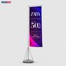 Giant Flag Pole & Base