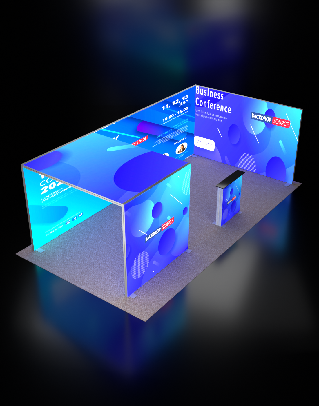 Display Kit SEG Modular Lightbox Display Kit - Model 12 – Backdropsource AU