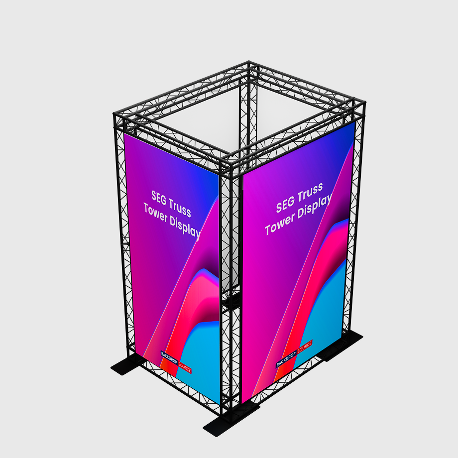 Modular SEG Truss Tower Display