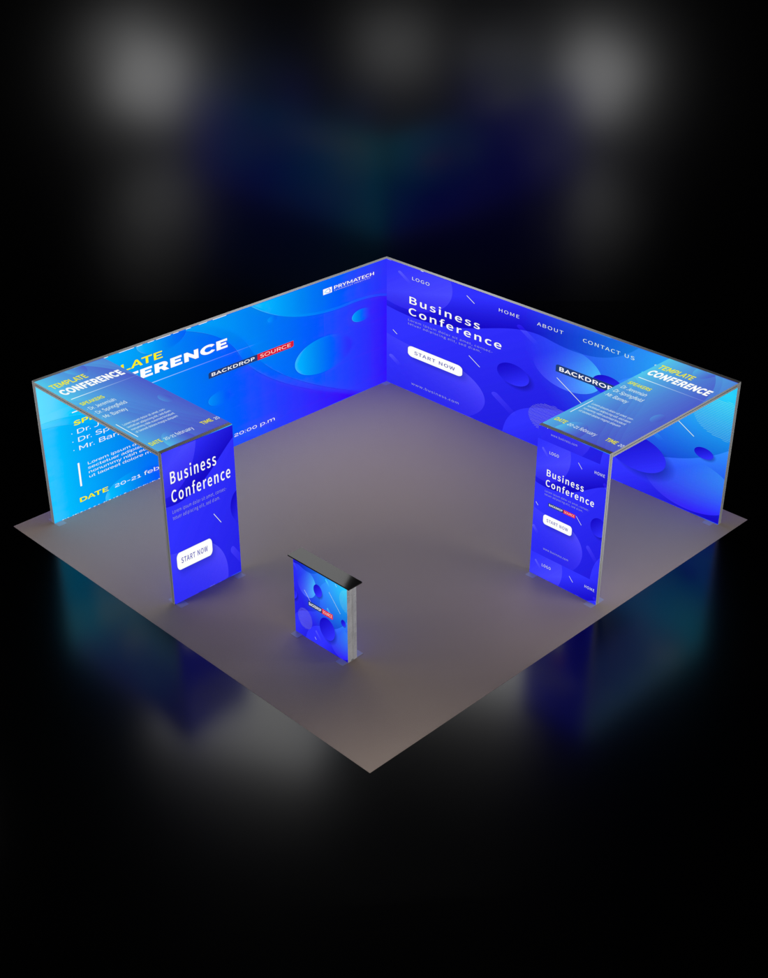 Modular Light Box Display SEG Modular Lightbox Display Kit - Model 17 – Backdropsource AU