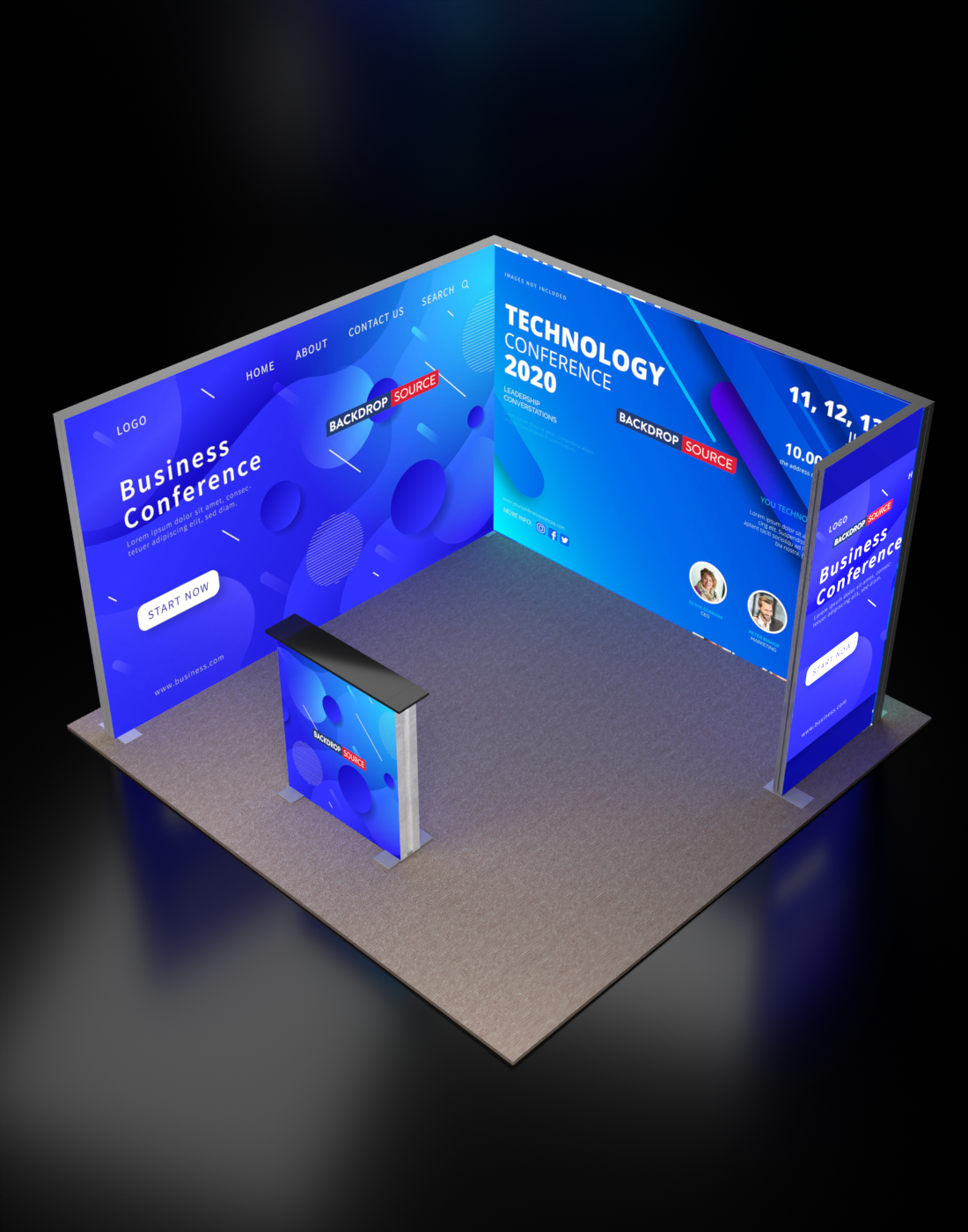 SEG Modular Lightbox Display Kit - Model 7 – Backdropsource AU