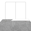 Compact 3mx3m Booth Kit with Backwall and Table Cover