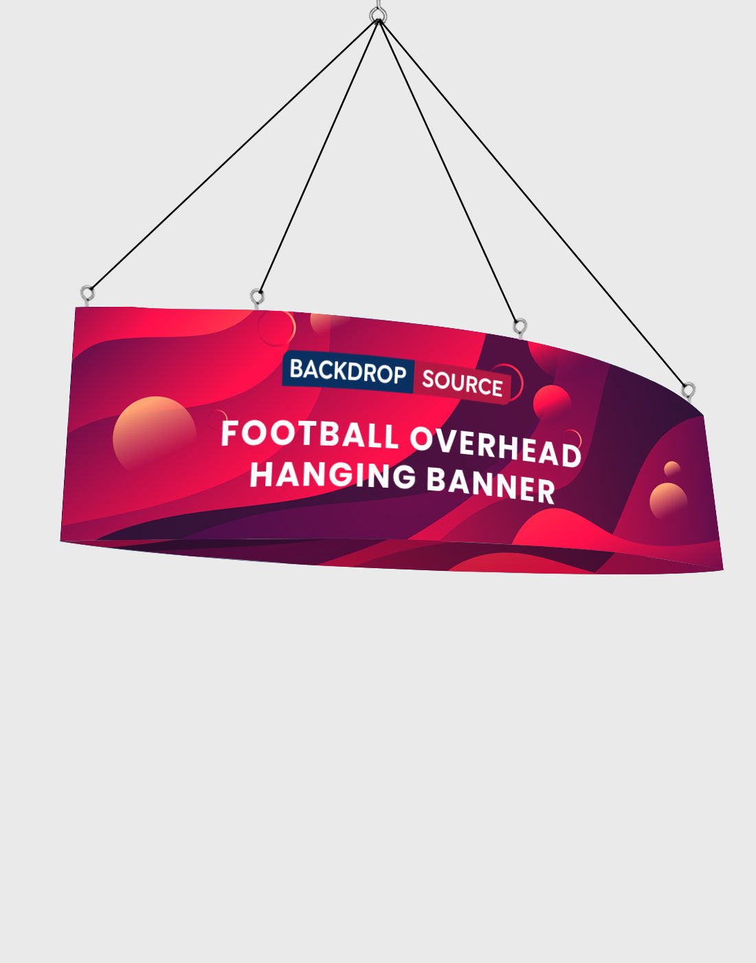 Football Overhead Hanging Banner