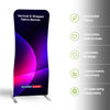 Vertical S-Shaped Fabric Banner Display