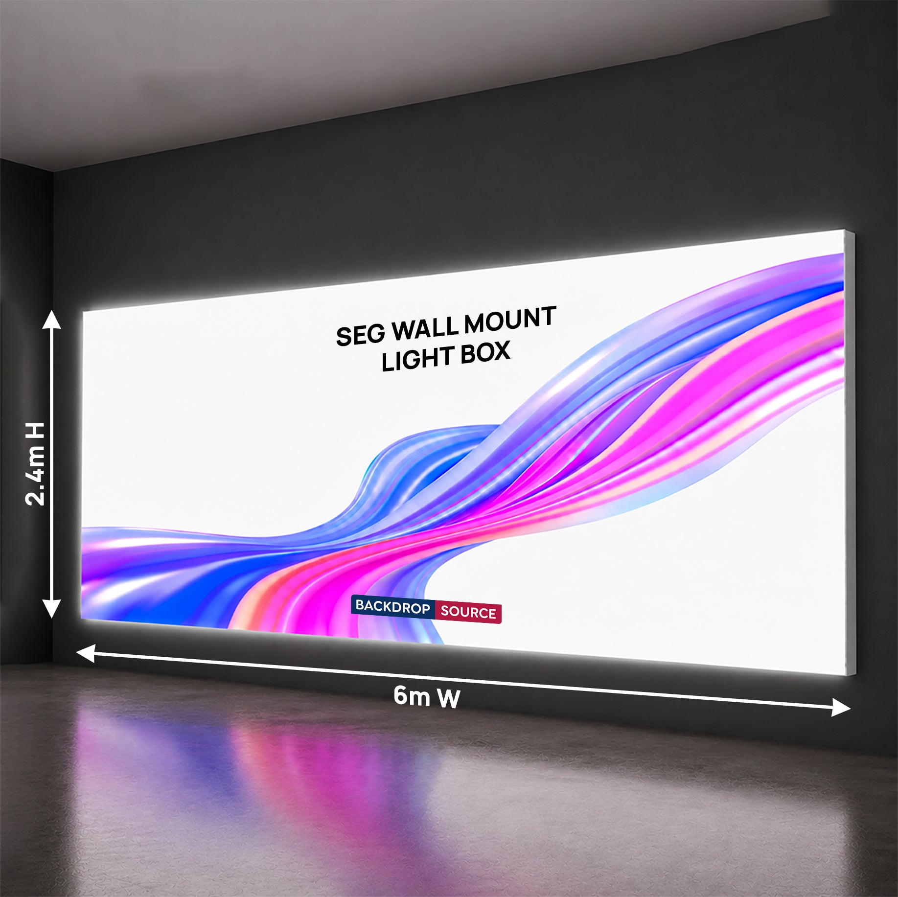 Wall-Mounted SEG Light Box