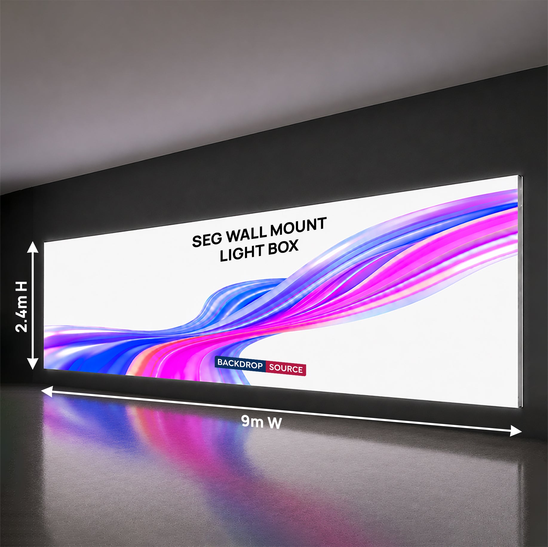 Wall-Mounted SEG Light Box
