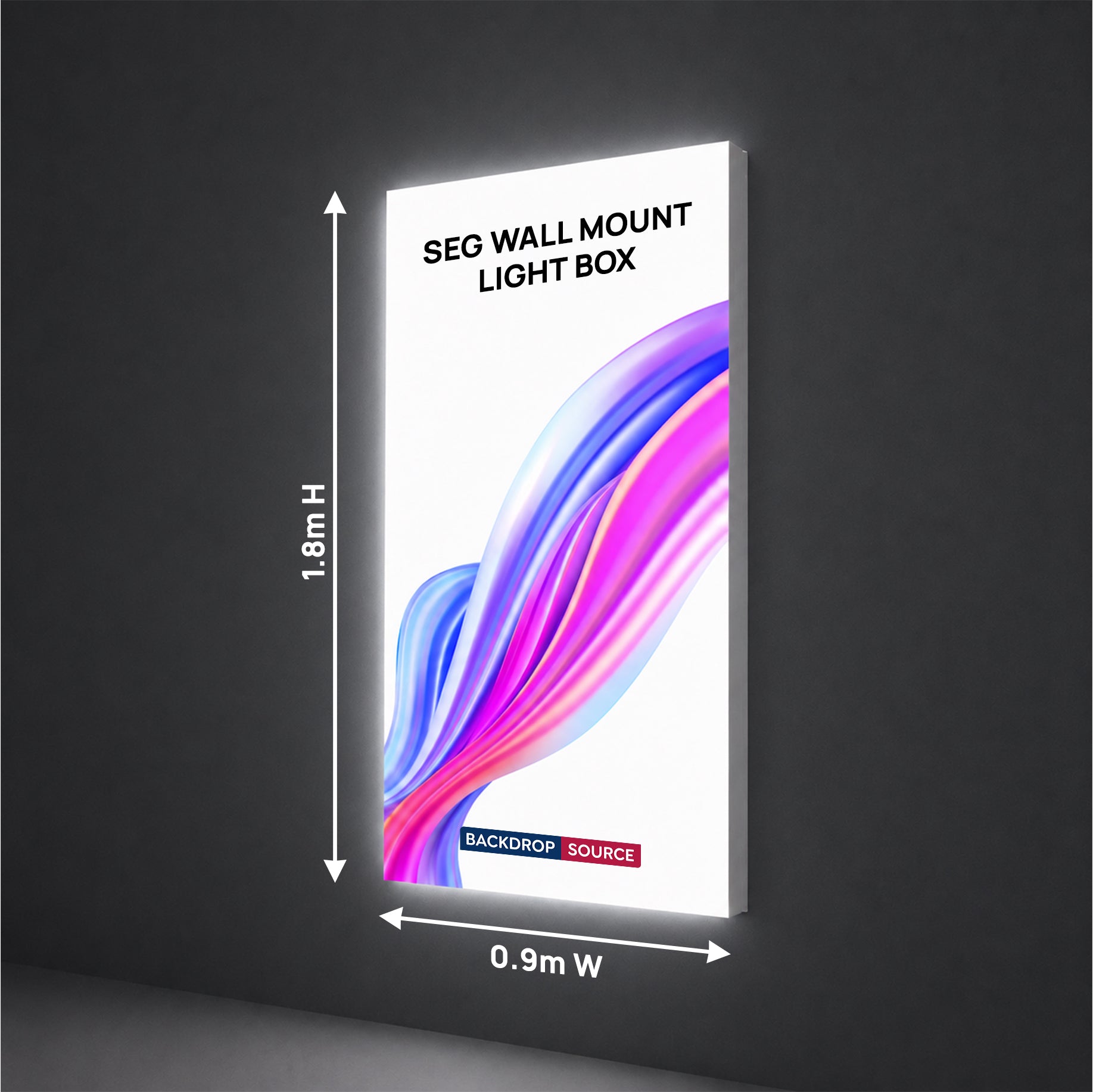 Wall-Mounted SEG Light Box