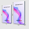 Wall-Mounted SEG Fabric display - 20mm Depth