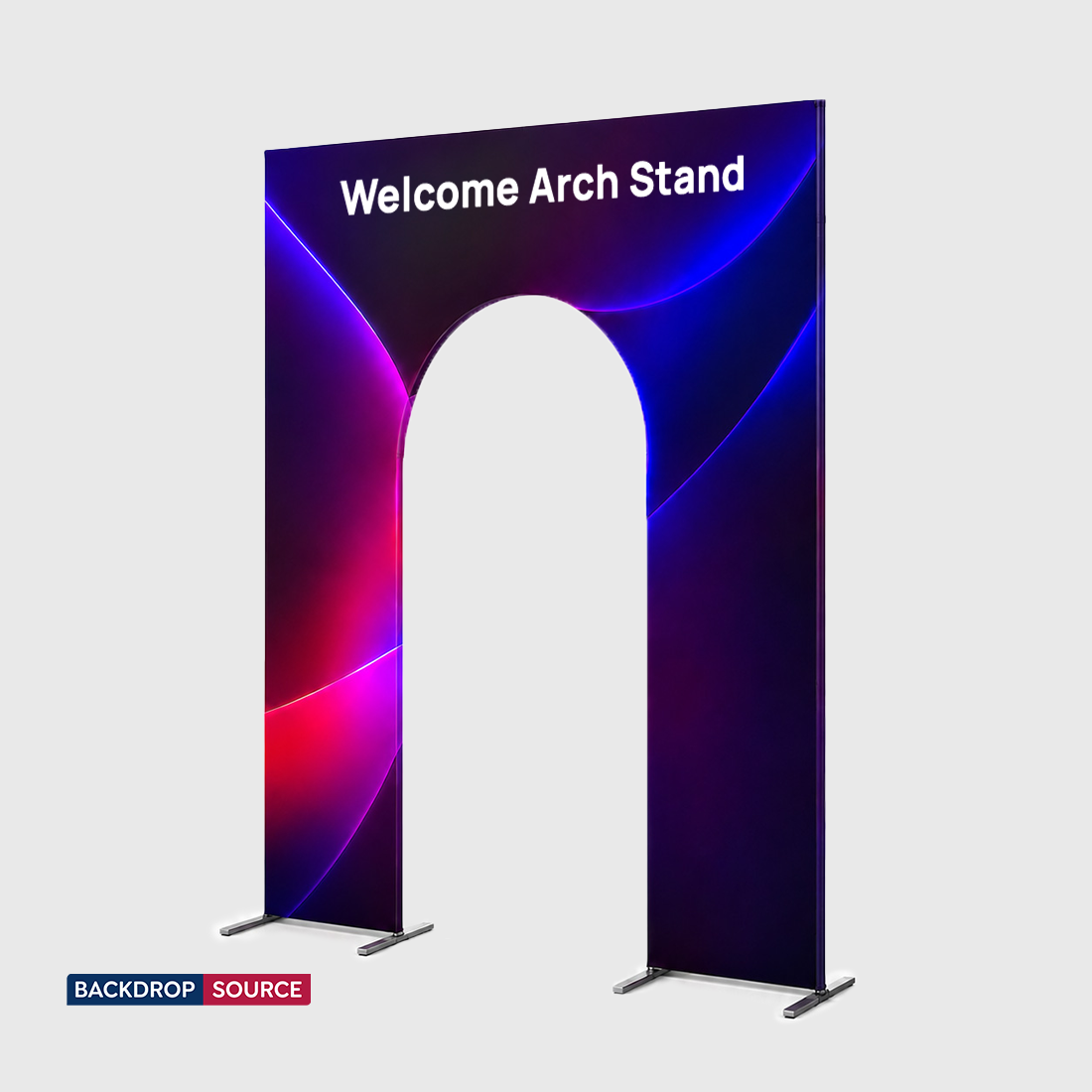 Fabric Welcome Arch Display Stand