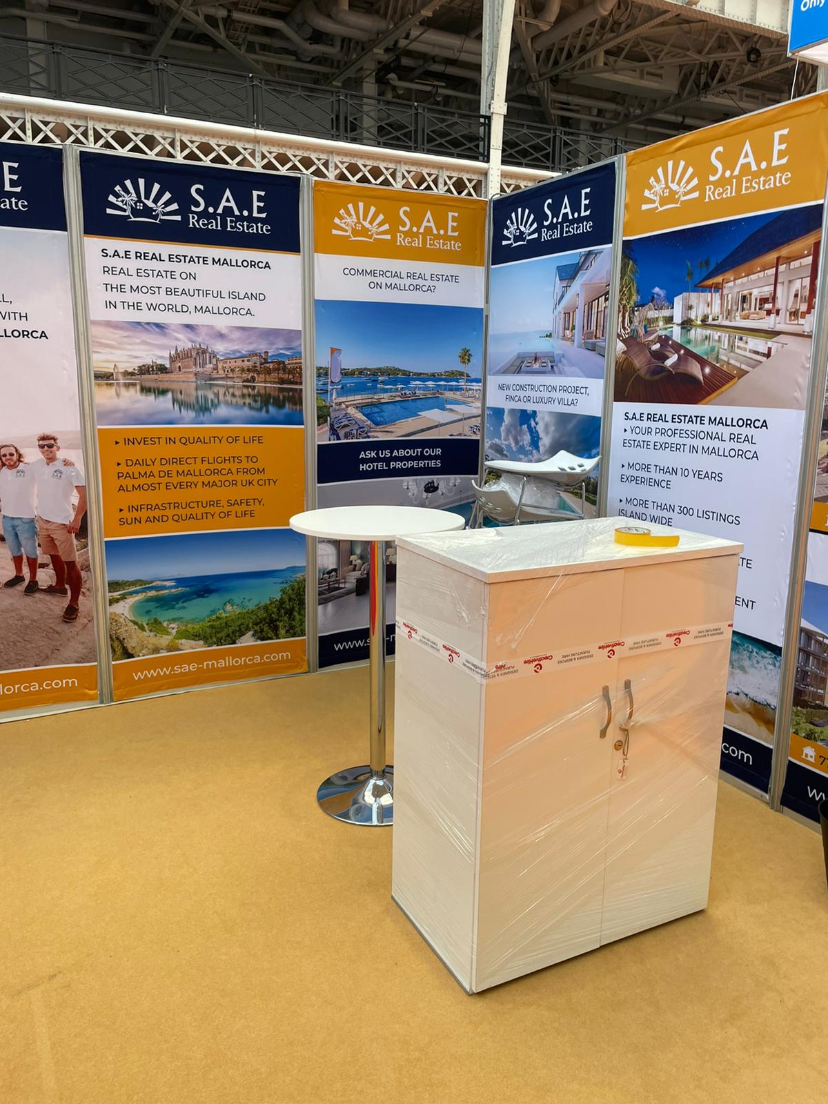 3m x 3m Shell Scheme Exhibition Graphics Printing – Backdropsource AU