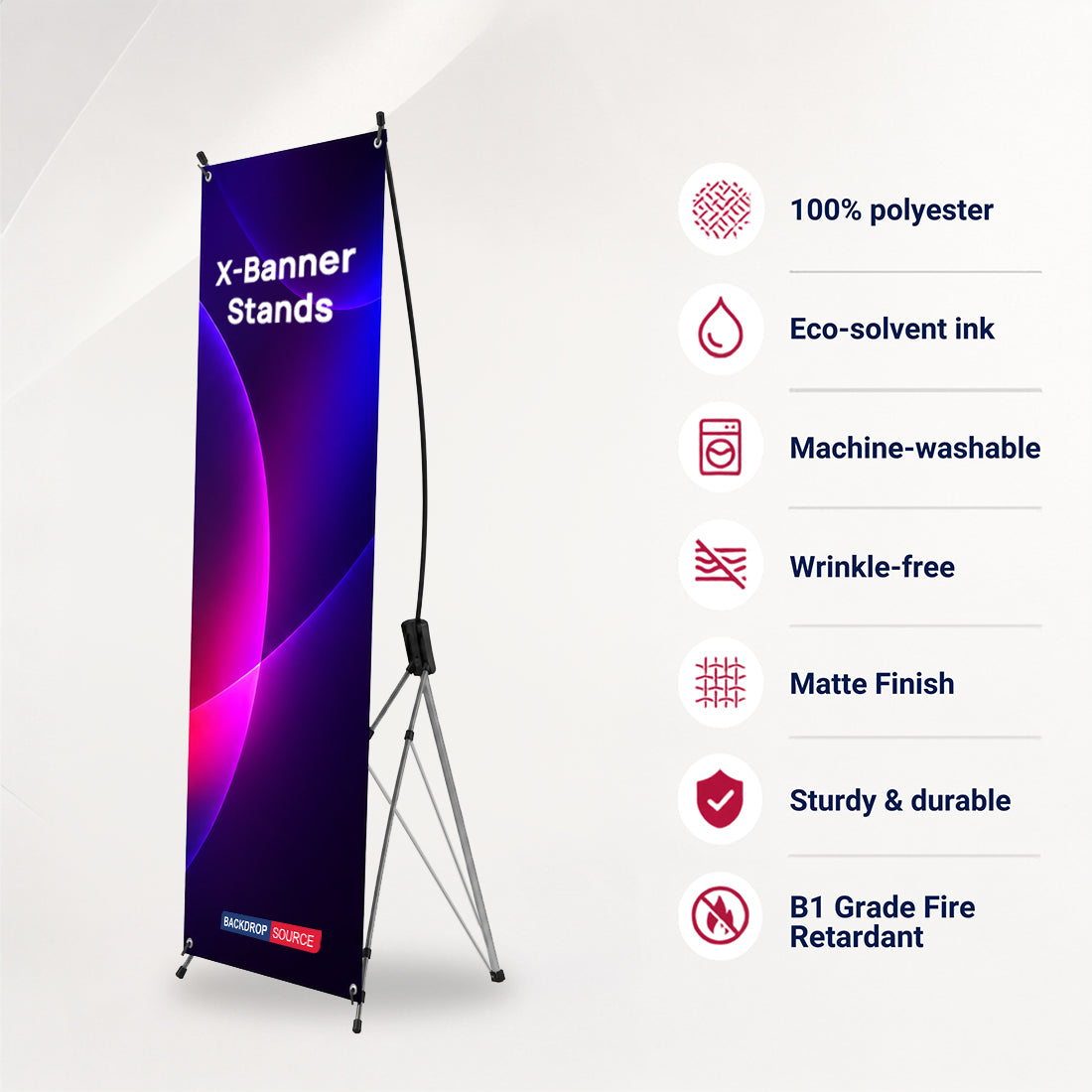 Fabric X-Banner Stands