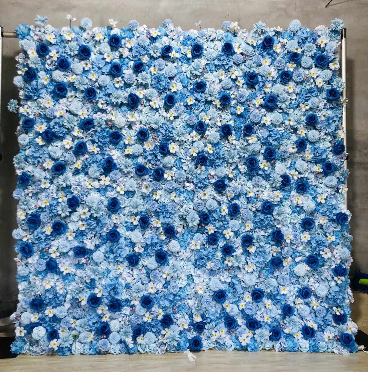 Artificial Floral Event Wall Backdrop – Style 10