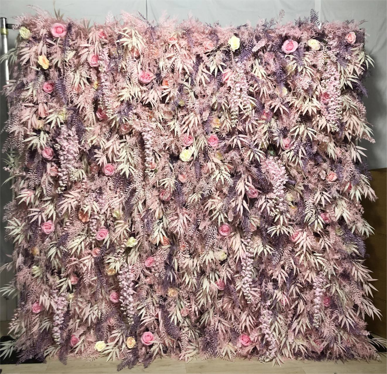 Artificial Floral Event Wall Backdrop – Style 22