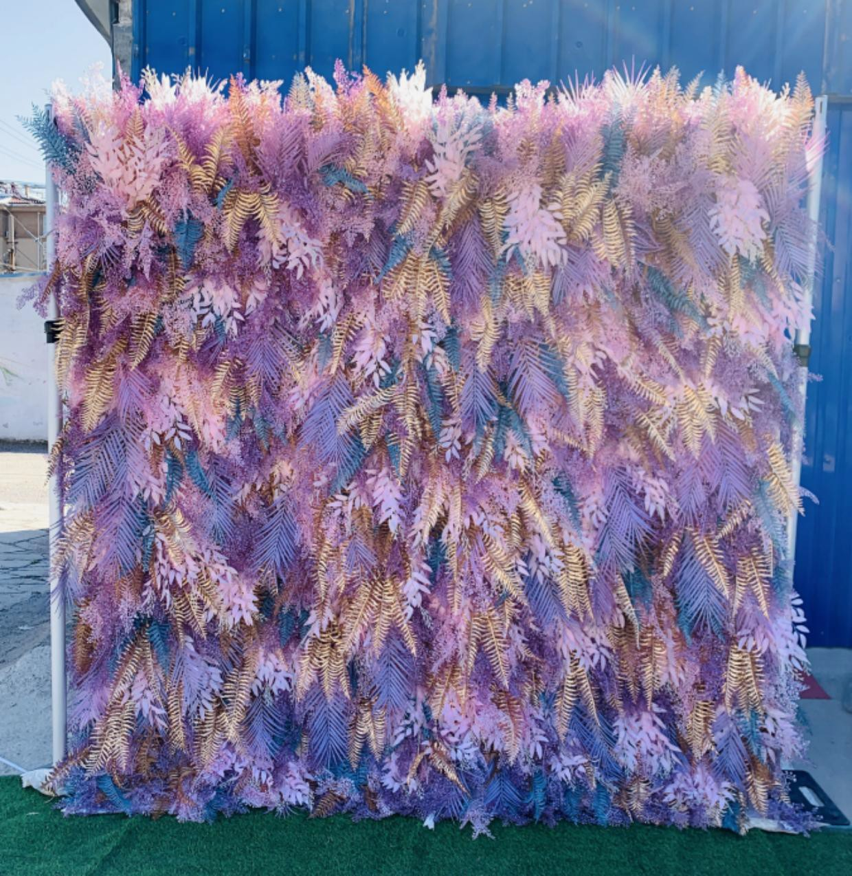 Artificial Floral Event Wall Backdrop – Style 63