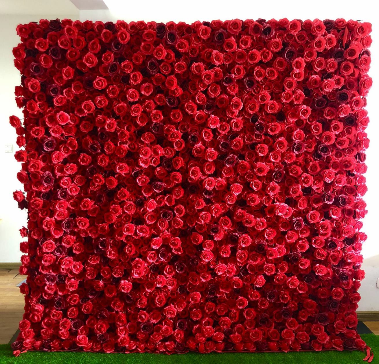 Artificial Floral Event Wall Backdrop – Style 43