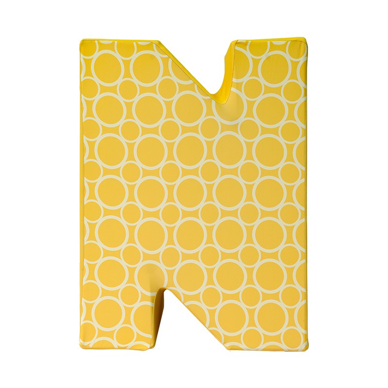 Freestanding 3D Alphabet Stand