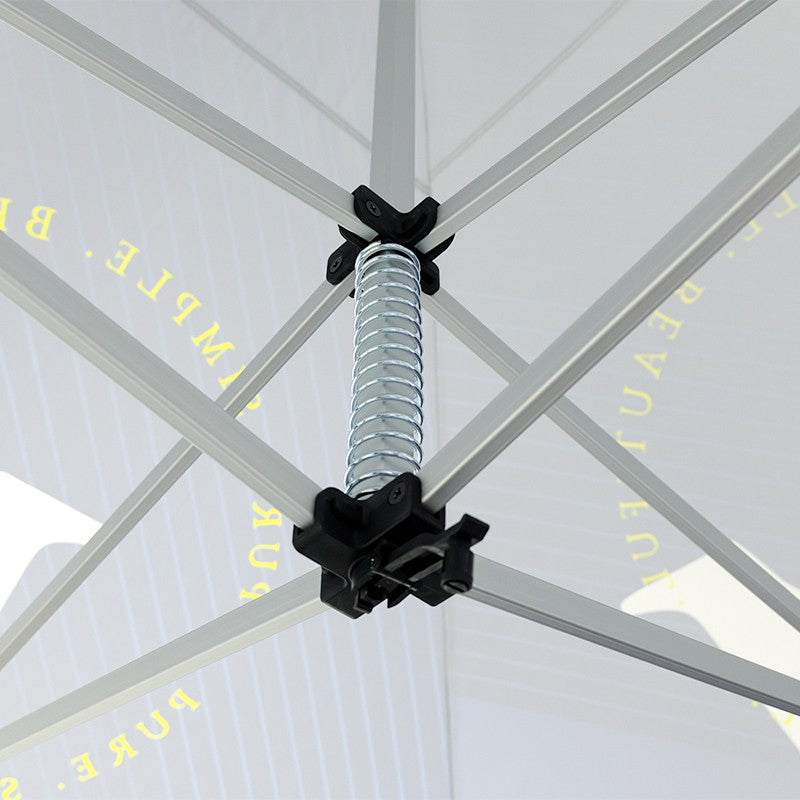 3m x 3m Canopy Kit with Waterfall Shelves & TV Mounts