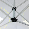 3m x 3m Canopy Kit with Waterfall Shelves & TV Mounts