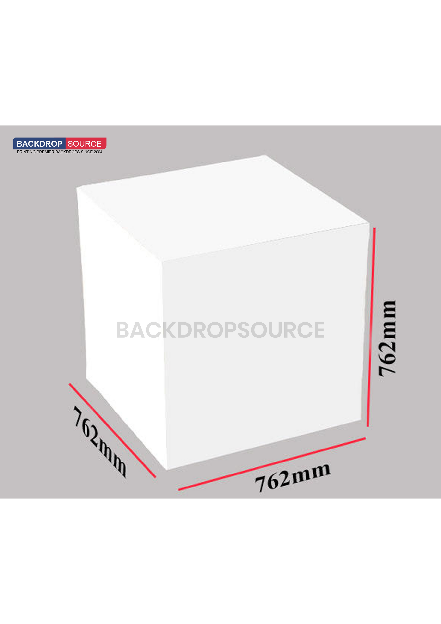 5 set of Stretch Fabric Displays for Product Showcase