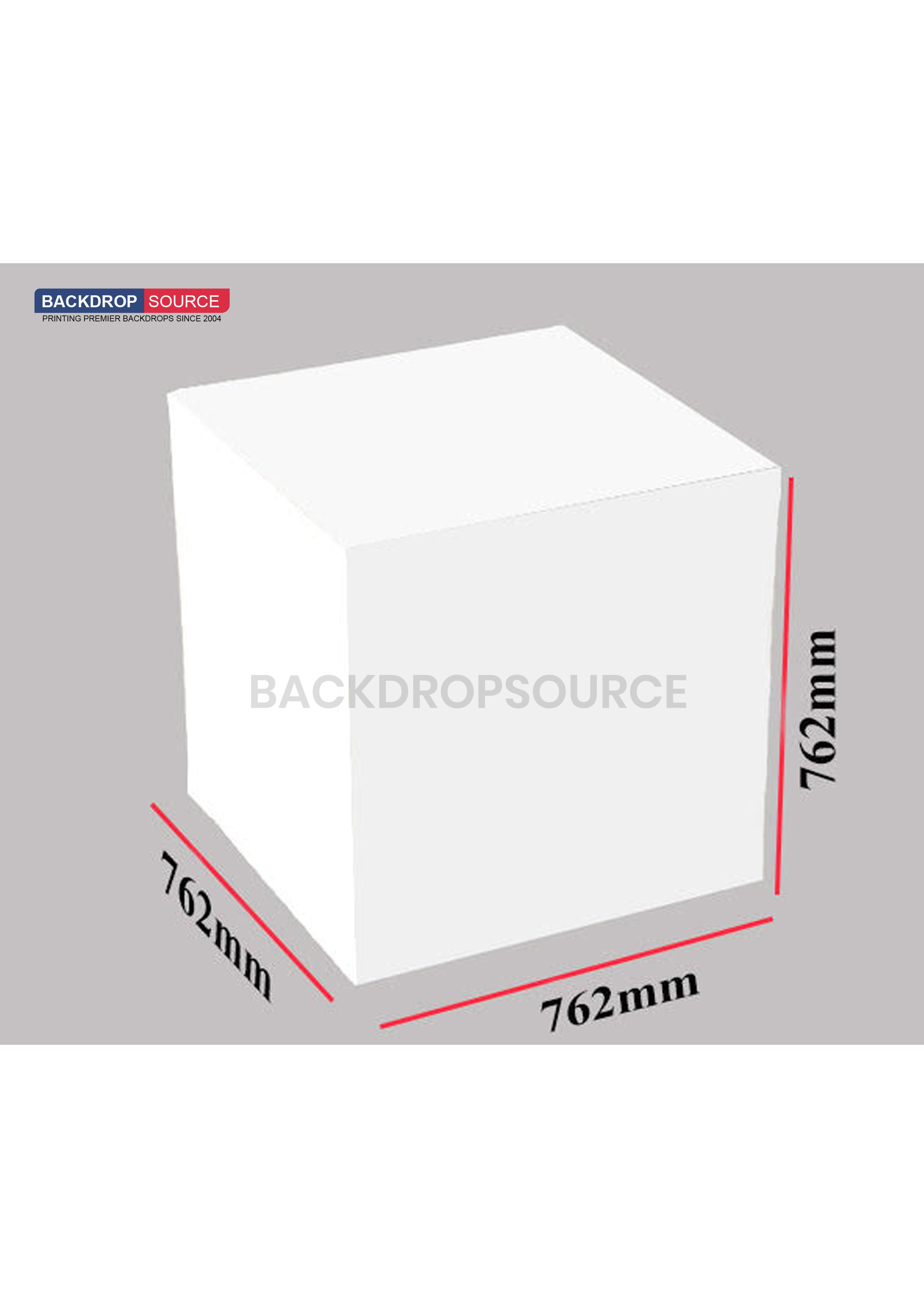 3 Sets of Stretch Fabric Displays for Product Showcase