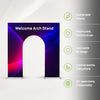 Fabric Welcome Arch Display Stand