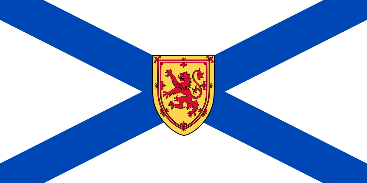 Nova Scotia Provincial Flag in TrueKolor Wrinkle Free Fabric