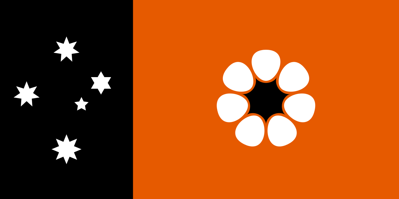Northern Territory State Flag in TrueKolor Wrinkle Free Fabric