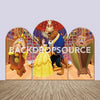 Beauty and The Beast Themed Party Backdrop Media Sets for Birthday / Events/ Weddings
