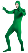 Chroma key Green Bodysuit