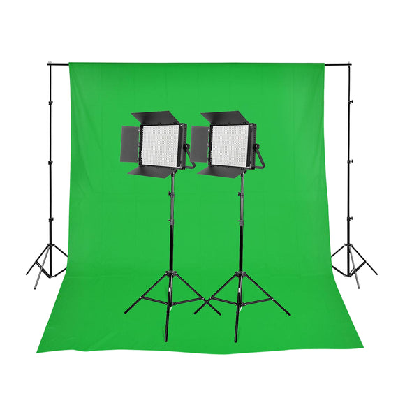 Chromakey Backdrop With LED Lights