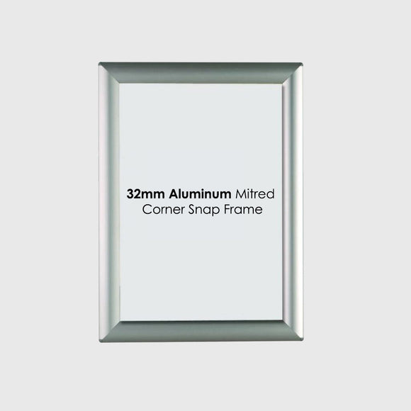 32mm Aluminum Snap Frame
