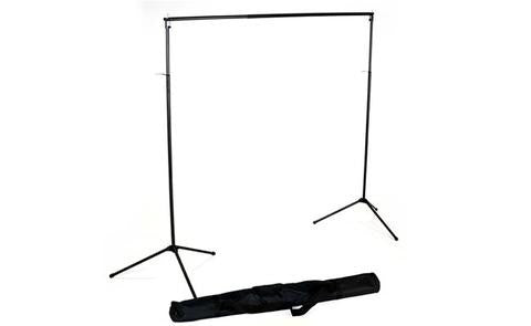 Premium White & Black Backdrop with Stand ( 2 Backdrop Kit)