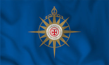 Anglican Communion's Compass Rose Flag in TrueKolor Wrinkle Free Fabric