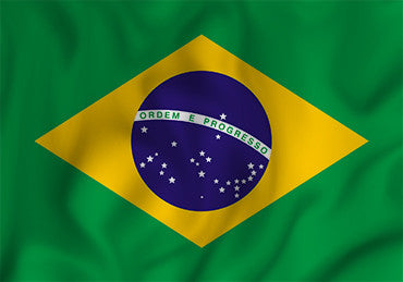 Brazil Country Flag in TrueKolor Wrinkle Free Fabric