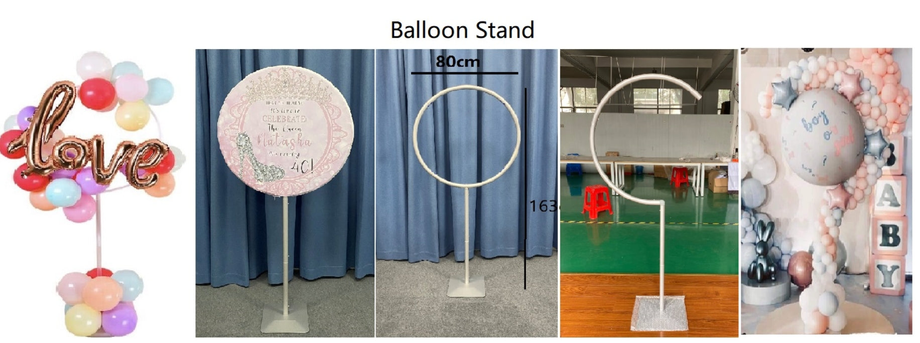 Aluminium Balloon Stand / Question Mark Balloon Stand