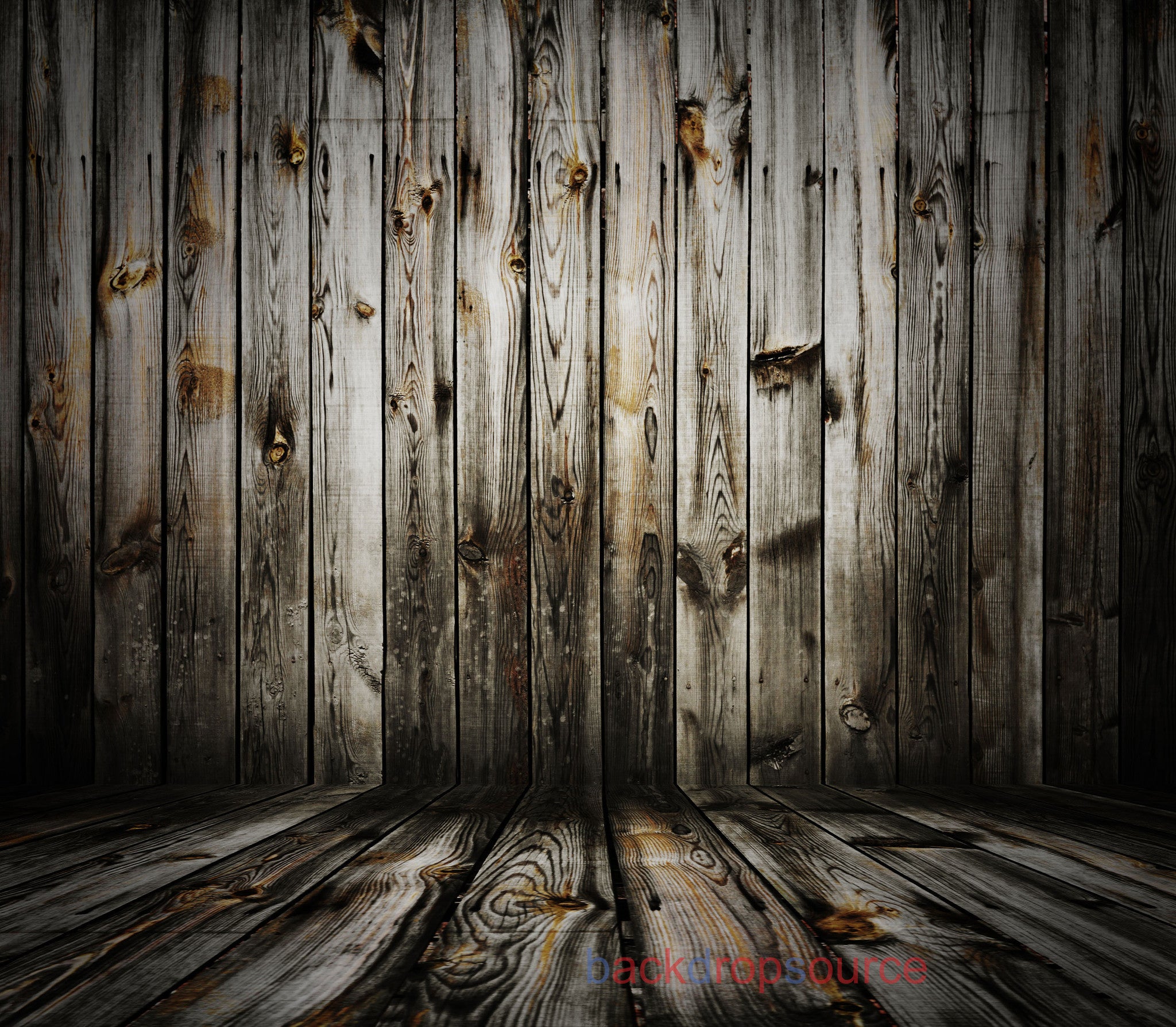 Coyote Wood Warped Print Photography Backdrop
