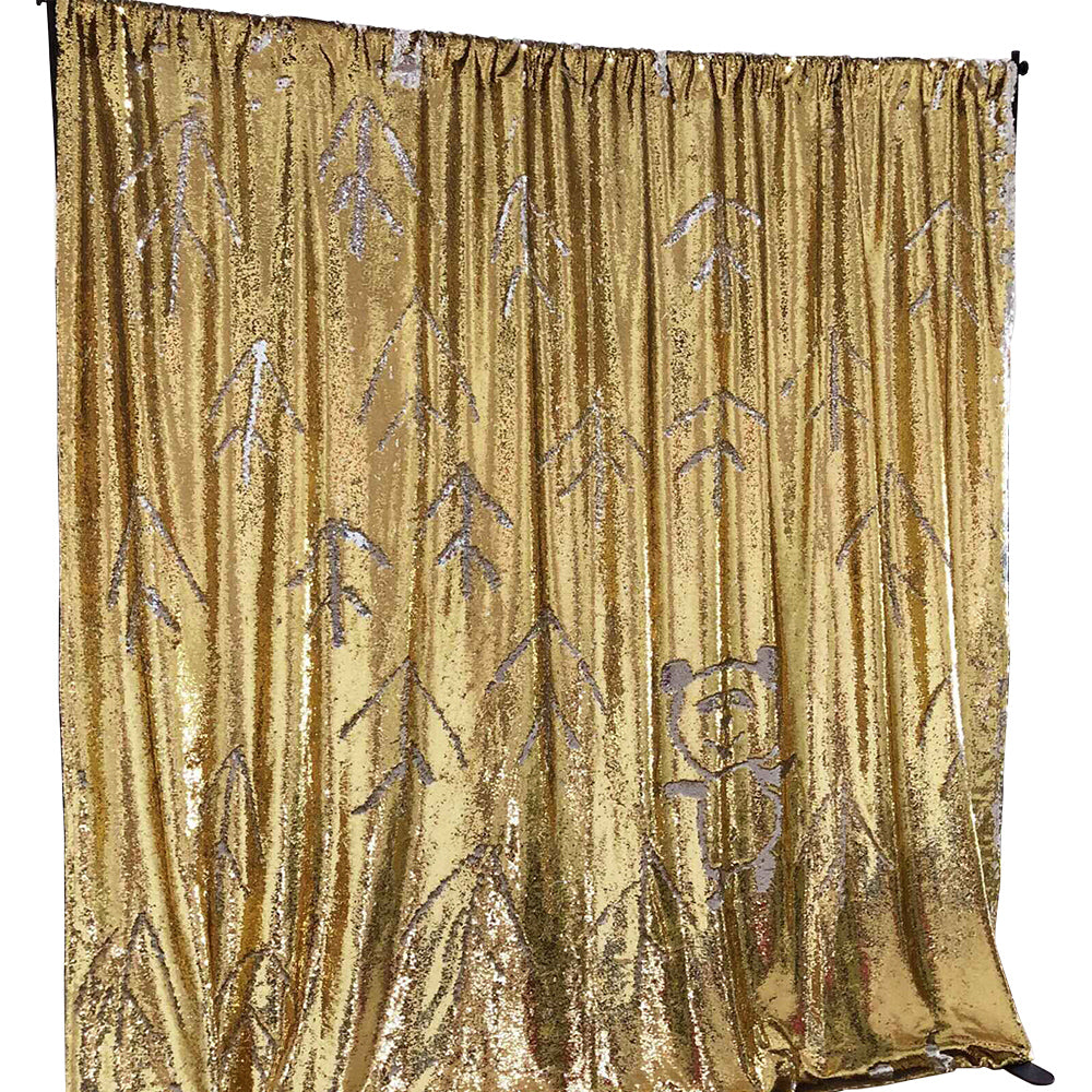 Mango Gold Mermaid Sequin Backdrops (Photo booth backdrops that help you win hearts)