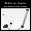 60W Dimmable Led Fill Video Ring Light with Dual Arms