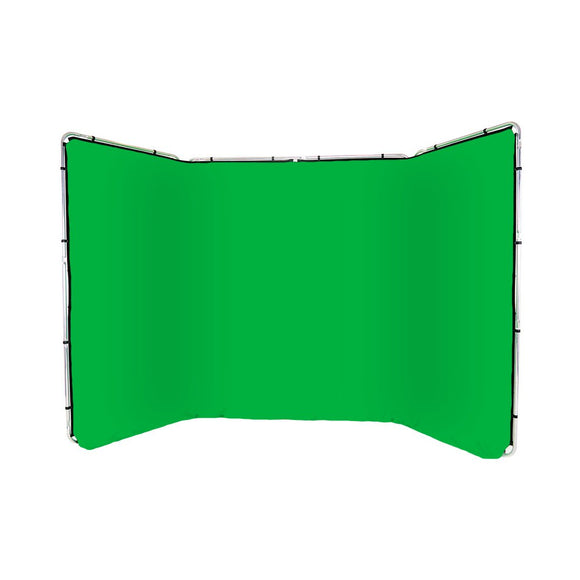 Panoramic Background Chroma Green 4m wide