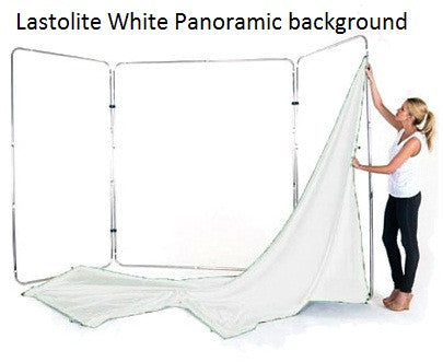 Lastolite White Panoramic Background 4m Wide