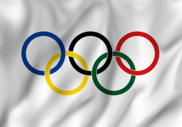 Olympics Flag in TrueKolor Wrinkle Free Fabric