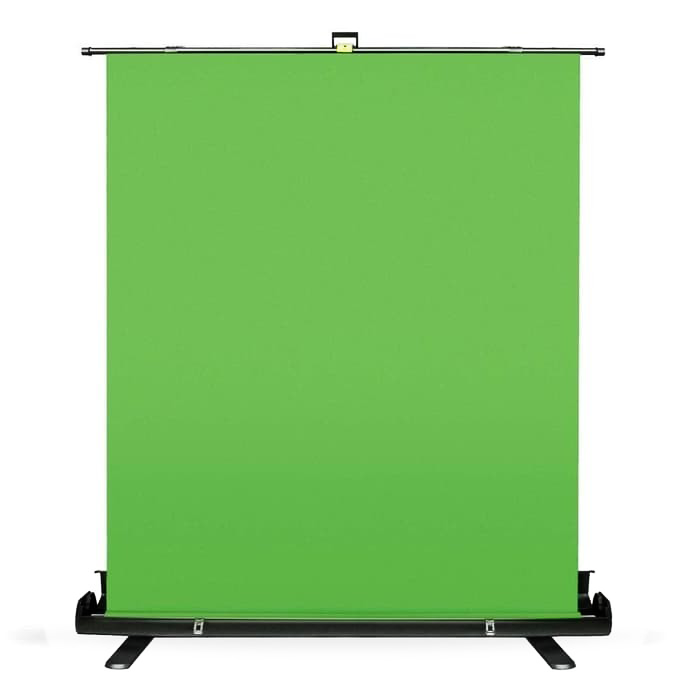 White Screen Collapsible and Retractable Panel