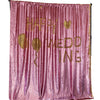 Rose Gold Mermaid Sequin Backdrops (Photo booth backdrops that help you win hearts)