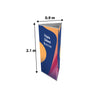 Tri-banner 3 sided Triangle Banner Display Stand