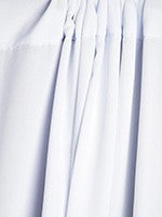 White Wrinkle Resistant Polyester Backdrop – Backdropsource AU