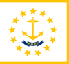 Rhode Island State Flag in TrueKolor Wrinkle Free Fabric