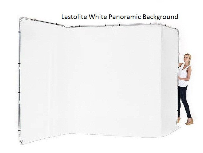 Lastolite White Panoramic Background 4m Wide 2