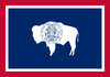 Wyoming State Flag in TrueKolor Wrinkle Free Fabric
